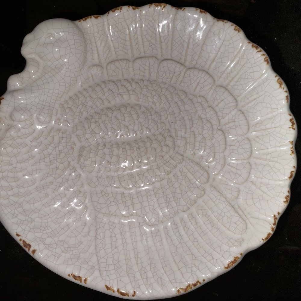 Pottery Barn Turkey Plates